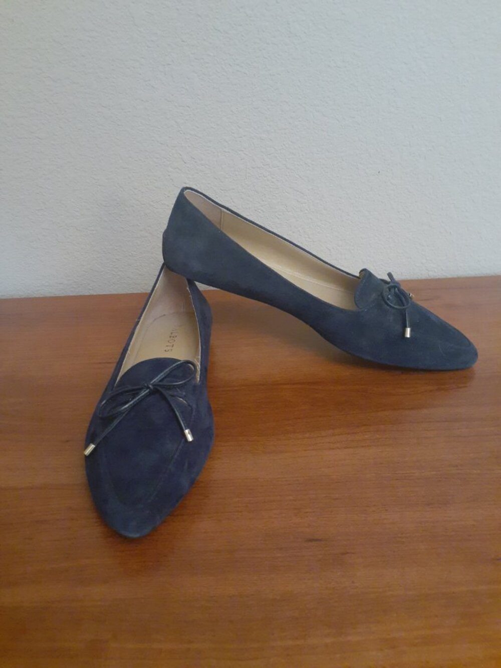 Talbots Suede Driving Flats